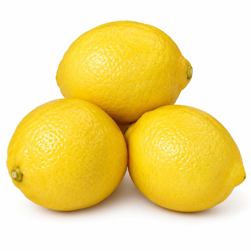 Freŝa Flava Citrono Mane Elektita Citrono