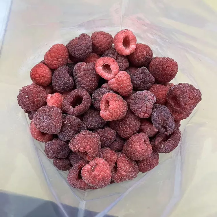 Premium IQF Tuta Frosta Ruĝa Frambo